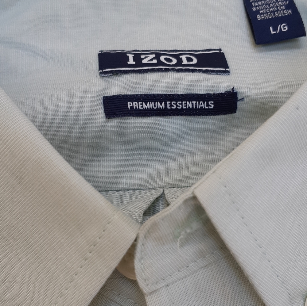 New, soft green, men's L long sleeved